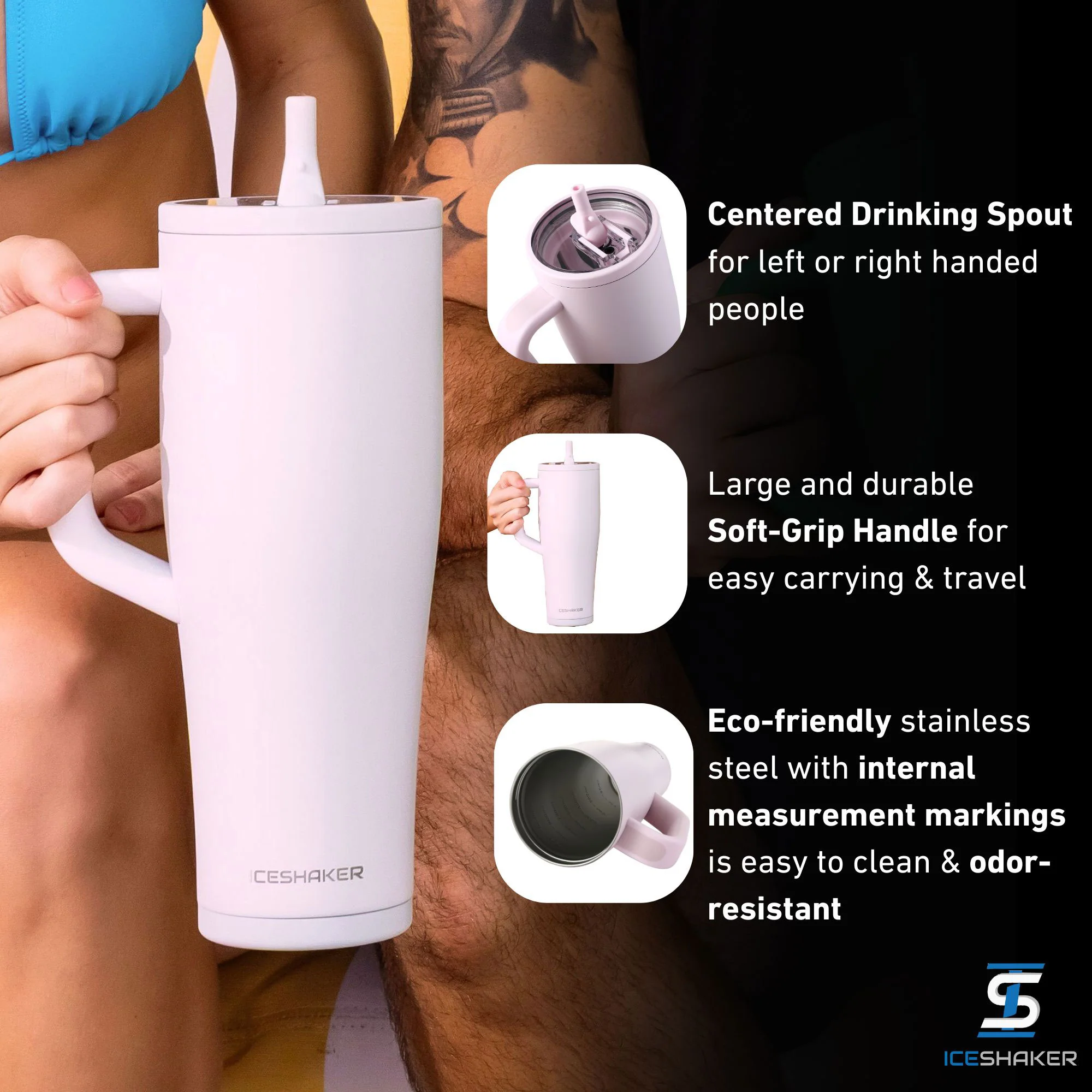 ICE SHAKER 40 oz. Legend Tumbler - Image 7